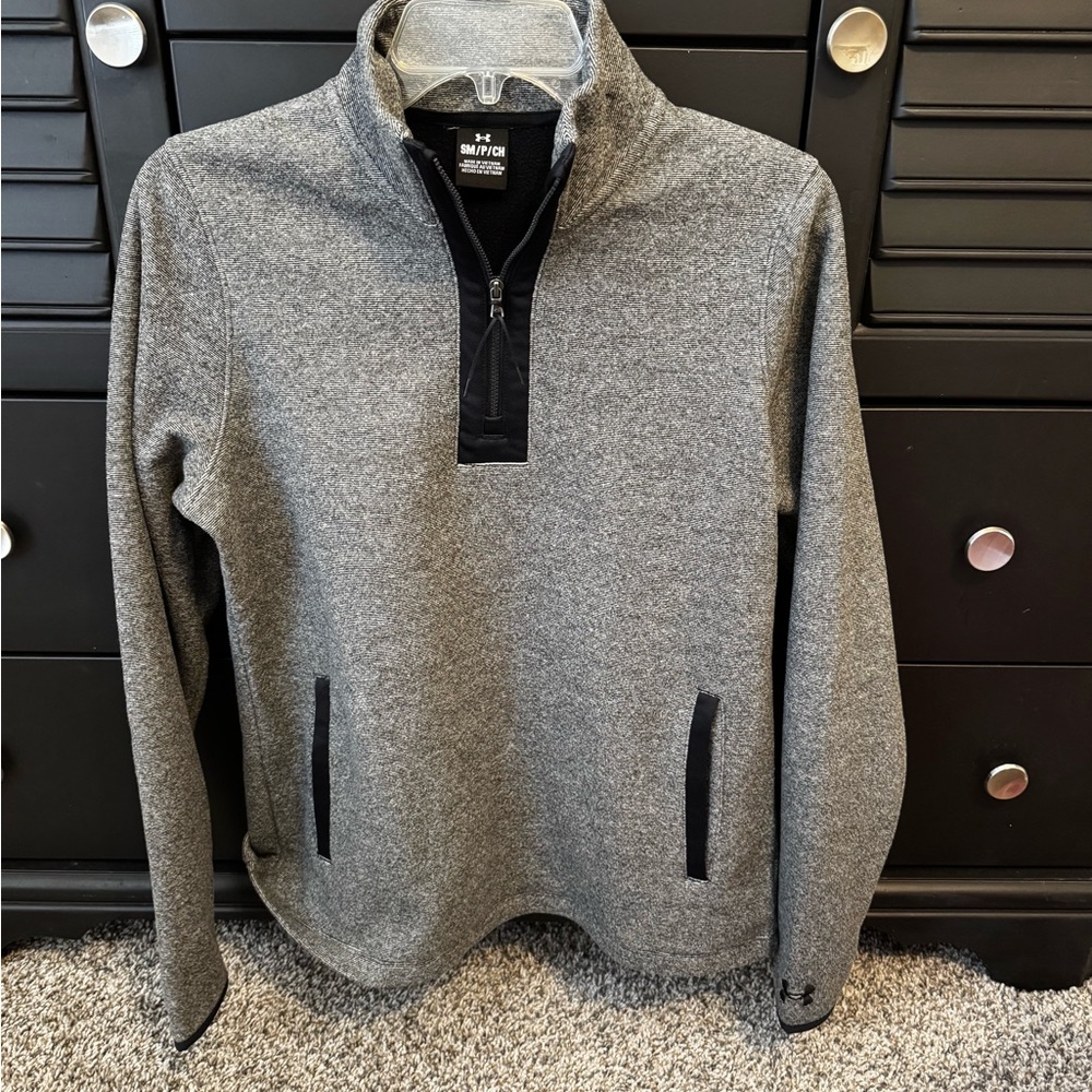Under Armour Gray Zip Up Women's Sweater